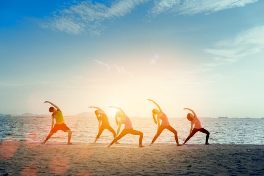 Yoga Exercise at Pacific Bay Recovery